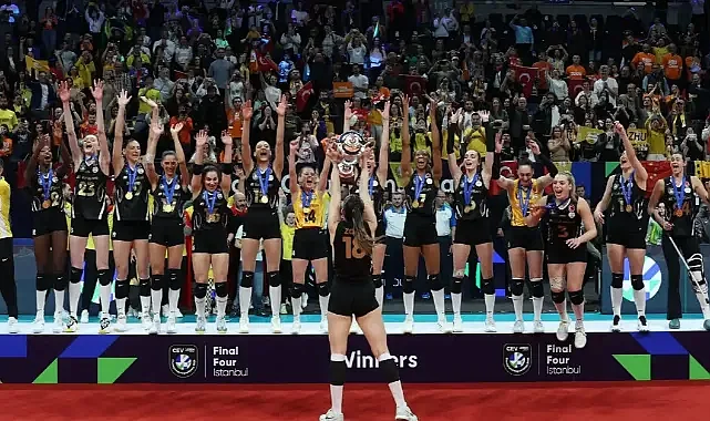 Avrupa’nın CEV Şampiyonlar Ligi finalinde 2 Türk takımı: VakıfBank 7. kez şampiyon