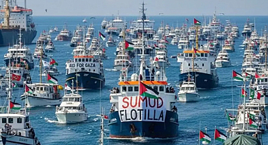 Katil İsrail, Küresel Sumud Filosu'ndaki tüm tekneleri alıkoydu