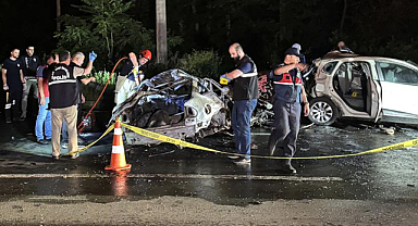 Rize'de zincirleme trafik kazası: 3 kadın hayattan koptu