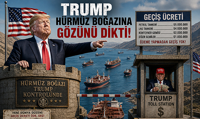ABD Hürmüz Boğazı'nı Ele Geçirip Geçiş Ücreti Alacak