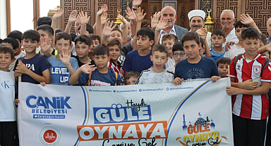 Canik'te Çocuklara Yaz Bir Başka Güzel