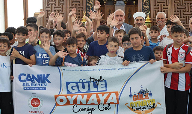 Canik'te Çocuklara Yaz Bir Başka Güzel