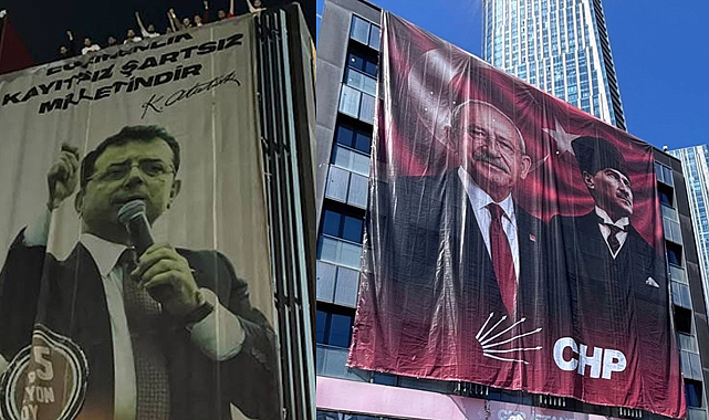 CHP İstanbul İl Başkanlığı Poster Savaşında Kazanan Kılıçdaroğlu Oldu