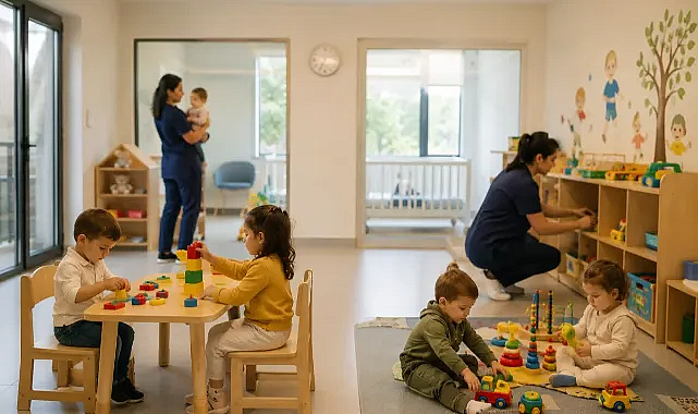 Kamuda vardiyalı çalışanlara kreş hizmetinde yeni dönem