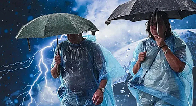 Samsun'da bu gece ve yarın çok şiddetli yağış bekleniyor