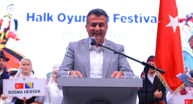 SAMSUN HALK OYUNLARI FESTİVALİ BAŞLADI