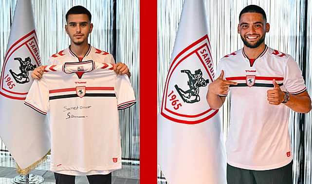 Samsunspor Samed Onur ve Kaleci Bilal Beyazıt ile sözleşme imzaladı