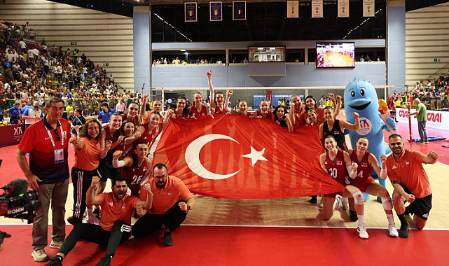 Kadın Milli Voleybol Takımımız Namağlup 2026 Akdeniz Oyunları Şampiyonu