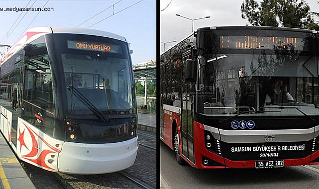 Samsun'da toplu taşıma ücretlerine 5 ay sonra yeni zam