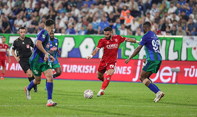 Samsunspor Rizespor'u 2 golle geçti