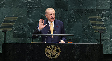 Erdoğan BM'den seslendi: Güçlüye farklı zayıfa farklı hukuk olmaz