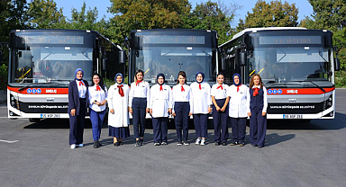 SAMULAŞ Toplu Taşıma Araçları Kadın Şoförlere Emanet