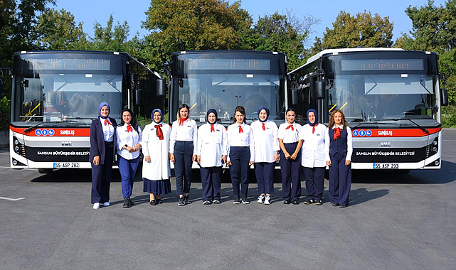 SAMULAŞ Toplu Taşıma Araçları Kadın Şoförlere Emanet