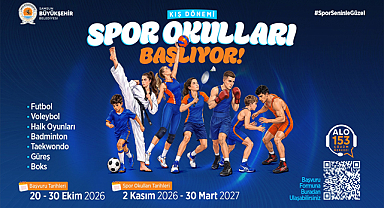 Büyükşehir Kış Spor Okulları Kayıtları Başladı