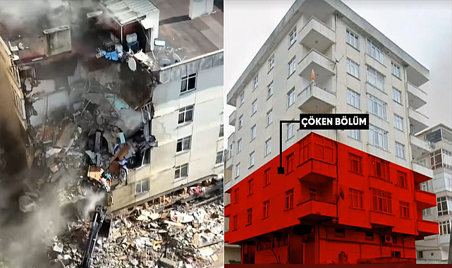 Çöken bina kontrollü yıkılıyor: Arama kurtarma yıkım sonrası devam edecek
