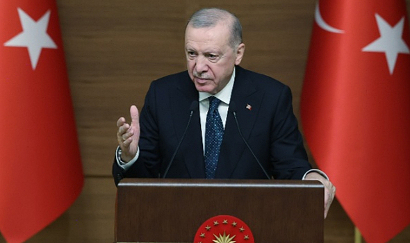 Cumhurbaşkanı Erdoğan: Etrafımız ateş çemberi