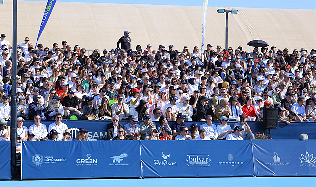 Samsun Open WTA 125 Tenis Turnuvası şampiyonları belli oldu