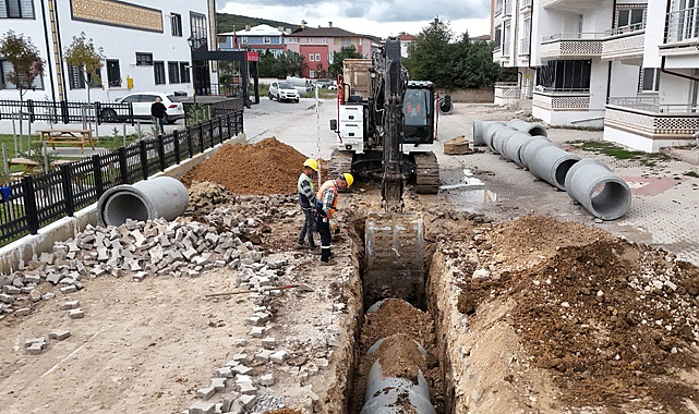 SASKİ Ladik'in Altyapısını Yeniliyor